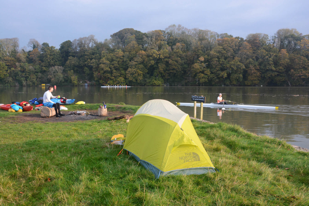 Sharpham Trust Camping