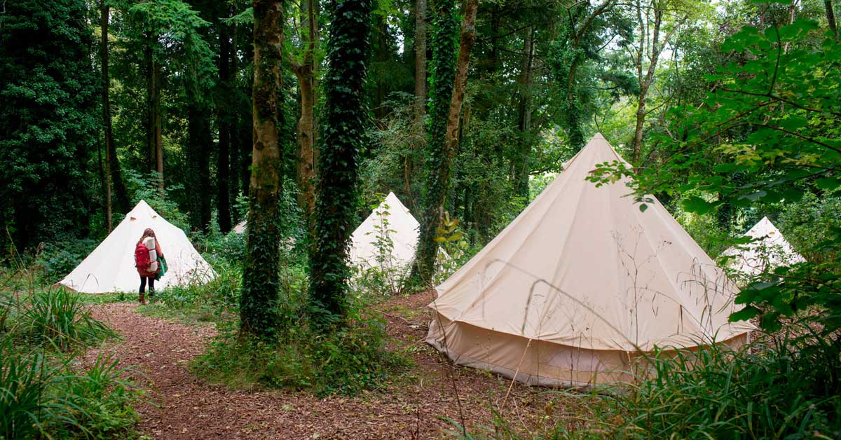 Sharpham Trust Woodland Retreats
