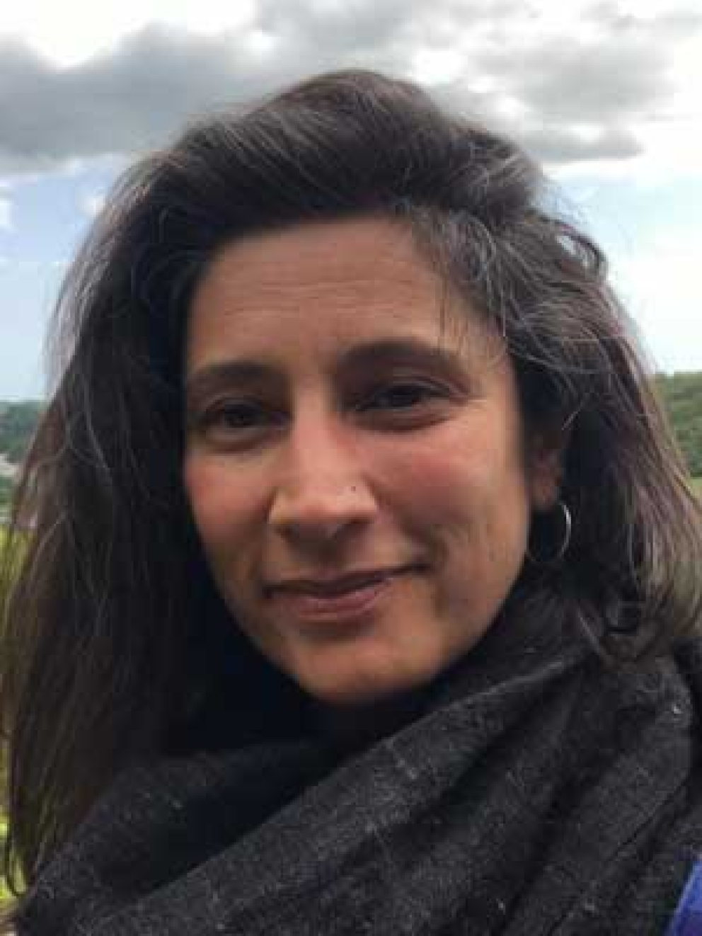 Nina Jankelson - assistant manager of The Barn retreat centre at Sharpham