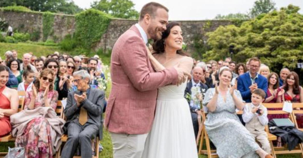 Sean & Corine got married on the Croquet Lawn - and you could too